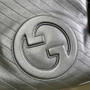 Gucci Blondie small tote bag in silver lamé leather 751518 - Default Title - View 5