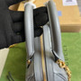 Gucci �?02251 GG Matelassé leather mini bag gray