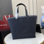 Gucci Totissima medium tote bag 788203 in black GG canvas