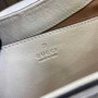 Gucci Padlock small shoulder bag 811705 in white leather