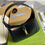 Gucci ‎636709 Jackie 1961 small python bag Black - Default Title - View 5
