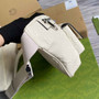 Gucci ‎645093 GG embossed belt bag White GG embossed leather - Default Title - View 4