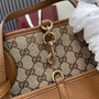 Gucci Totissima large reversible tote bag �?39112 brown leather