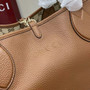 Gucci Totissima large reversible tote bag �?39112 brown leather