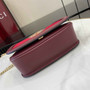Gucci Blondie mini shoulder bag in red suede �?15711