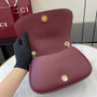 Gucci Blondie mini shoulder bag in red suede ‎815711 - Default Title - View 6