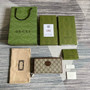 ‎Gucci 673003 Zip around wallet with Interlocking G brown - Default Title - View 9