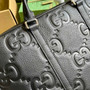Gucci Jumbo GG Briefcase ‎658573 In Black Leather - Default Title - View 6