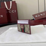 Gucci Ophidia card case 838486 in beige and red GG Supreme - Default Title - View 4