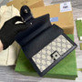 Gucci ‎�?21970 Dionysus mini bag Beige and blue GG Supreme canvas
