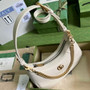 Gucci 731817 Aphrodite small shoulder bag in beige leather - Default Title - View 6