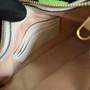 Gucci 731817 Aphrodite small shoulder bag in beige leather