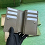 Gucci Blondie wallet 760336 in dark green leather