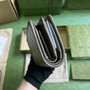 Gucci Blondie wallet 760336 in dark green leather