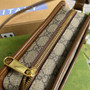 Gucci �?58572 Mini bag with Interlocking G brown leather