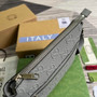 Gucci ‎406410 GG embossed messenger bag gray - Default Title - View 6