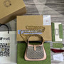 Gucci ‎677027 Jackie 1961 mini crystal GG lizard bag Pink - Default Title - View 3
