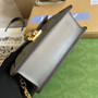 Gucci 724499 GG matelassé small top handle bag Gray leather - W18cm x H13cm x D6.5cm / Gray - View 7