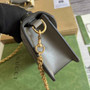 Gucci 724499 GG matelassé small top handle bag Gray leather - W18cm x H13cm x D6.5cm / Gray - View 4