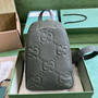 Gucci Jumbo GG crossbody bag ‎766937 in Green leather - Default Title - View 1