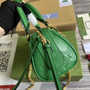 Gucci ‎702251 GG Matelassé leather mini bag green - Default Title - View 4