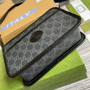 Gucci ‎658572 Mini bag with Interlocking G black leather - 8.9"W x 5.5"H x 2.8"D / black - View 6