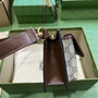 Gucci GG belt bag 746300 with Interlocking G in brown Supreme