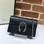 Gucci Dionysus Super Mini Bag 476432 Black Leather - Default Title - View 1