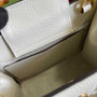 Gucci 702732 Diana mini tote bag GG Beige leather
