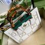 Gucci 702721 Diana Small Tote Bag Beige GG Leather