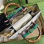Gucci 702721 Diana Small Tote Bag Beige GG Leather