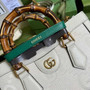 Gucci 702721 Diana Small Tote Bag Beige GG Leather