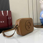Gucci Blondie mini shoulder bag in brown leather 820429 - Default Title - View 2