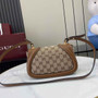 Gucci Blondie mini shoulder bag in dark brown GG canvas 815700 - Default Title - View 2