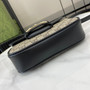 Gucci Horsebit 1955 Soft mini shoulder bag 815205 in black gg