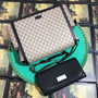 Gucci 495909 GG Supreme diaper bag beige leather