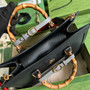 Gucci ‎678842 Diana medium tote bag in Black leather - Default Title - View 6