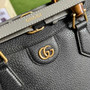 Gucci ‎678842 Diana medium tote bag in Black leather - Default Title - View 5