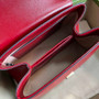 Gucci �?03848 Horsebit 1955 top handle bag red leather