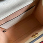 Gucci 702721 Diana Small Tote Bag Beige Leather