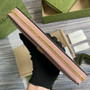 Gucci ‎‎456117 GG Marmont zip around wallet pink leather - W9cm x H17.5cm x D2cm / pink - View 7