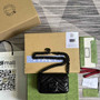 Gucci 699757 GG Marmont belt bag black - Default Title - View 2