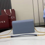Gucci Dionysus wallet on chain �?37373 in blue leather