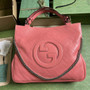 Gucci Blondie medium tote bag in Pink leather 751516