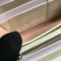 Gucci Blondie zip-around wallet 760312 in beige leather