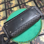 Gucci 495909 GG Supreme diaper bag black leather - Default Title - View 5