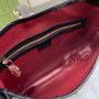 Gucci Jackie small shoulder bag in black patent leather 782849