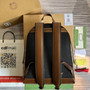 Gucci ‎704017 Backpack with Interlocking G Beige GG Supreme canvas - W31.5cm x H41cm x D14.5cm / Beige GG Supreme canvas - View 2