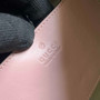 Gucci �?39709 GG Matelassé small shoulder bag in pink leather