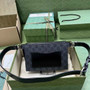 Gucci GG belt bag 746300 with Interlocking G in black Supreme